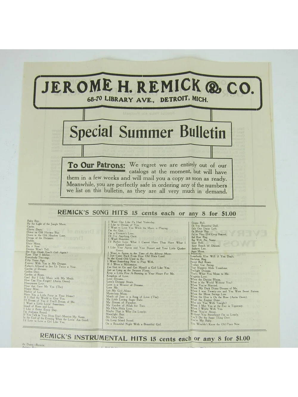 N/A sheet music